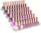 6 Tiers Nail Polish Organizer, Acrylic Display Rack Stand Holder,Eyeglasses Storage Essential Oil Paints Rack Holder Clear Makeup Organizer