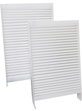 AllSpares Set di 2 filtri di ricambio F7/G4, adatti per impianti KWL con recupero del calore Zehnder ComfoSpot 50 (180 x 121 x 20 mm/180 x 121 x 20 mm)