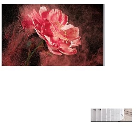 Pantalla de proyector ALR Cristal Gris, Marco Fijo Metal con rechazo luz Ambiental, Bisel ultraestrecho 1 cm, proyección 4/8K(72 Inch)