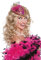 Karneval-Klamotten Pillbox Hut Damen 20er 30er Jahre Damenhut pink Faschings-Hut Cocktail-Party Hut