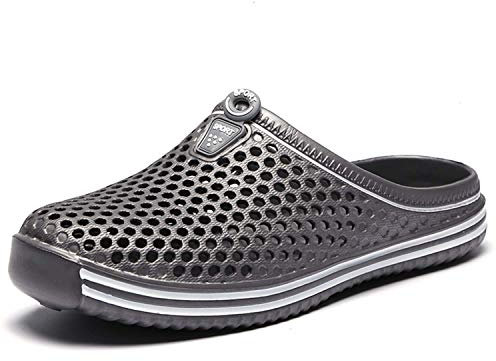 Sandali da Uomo Donna Maglia Traspirante Imbottito Scarpe Buco Scarpe da Spiaggia Ciabatte Infradito Pantofole Antiscivolo Estate Unisex Classico Piatto Scarpe Casa Pattini per Donne Uomini Slippers