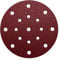 50 x 150mm Sanding Discs Sandpaper 17 Holes Pads GLS51 (Grit 80)