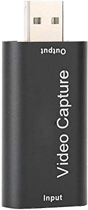 Sharainn Mini-HD-Recorder, HDMI-zu-USB-Audio- und Videoaufnahmekarte YUV/JPEG für oder VLC/OBS/Amcap-Spiel und für Video-Live-Streaming
