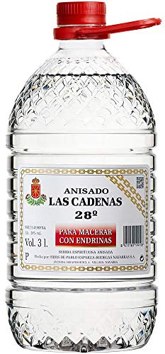 Anis Las Cadenas Para Pacharán 28% Bidón Plástico 3 Litros