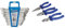 Silverline Combination Metric Spanner Set 12 Pieces 8-19mm (SP1236) & 427610 Pliers Set 3pce 160 mm, Blue