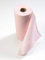 Mellcrest Lingettes de nettoyage jetables en microfibre sur un rouleau Chiffon multi-usage Rose 33 x 25 cm per Sheet