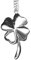 Auto Rückspiegel vier Blätter Kleeblatt Glücksbringer Shamrock Schutzengel Schlüsselanhänger Autospiegel Ornament für Autofahrer Geschenk Irische Auto Dekoration