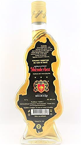 Skenderbeu Konjak - der Brandy in Albanienform
