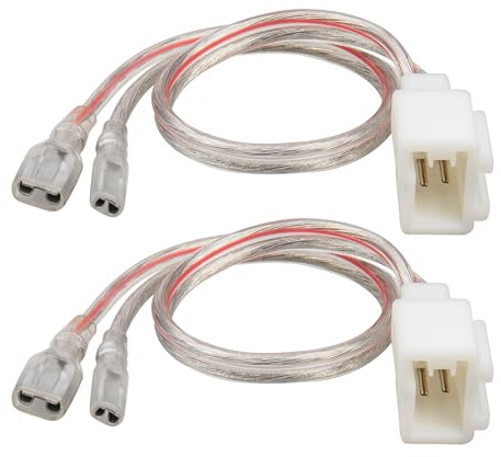 Nulth Lautsprecher Kabelbaum Adapter Stecker Ersatz für Hyundai Accent/Azera/Tucson, KIA Soul Forte Sedona 2005-2021 Aftermarket Hochtöner Lautsprecher Kabel Stecker, 2 Stück