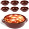NOBILE LOVELYCARE 6 tegamini in terracotta terrine da forno diametro 15cm 100% Made in Italy EBOOK Ricette da scansionare, tajine artigianali