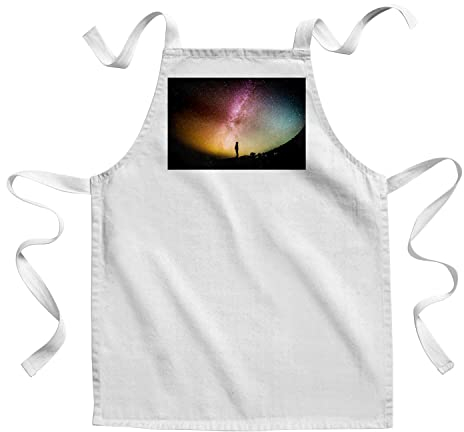Fabulous Kinderküchenschürze - Malen Milchstraße Unter den Sternen Universum Raum - Premium Qualität
