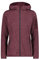 CMP - Damenjacke mit fester Kapuze, Burgund-Anthrazit, S