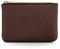 TIESOME Porte Monnaie en polyuréthane avec Fermeture éclair Motif Litchi Mini Portefeuille Portable pour Femme Poche pour pièces de Monnaie Mini Porte-Monnaie pour Femme (Marron foncé)