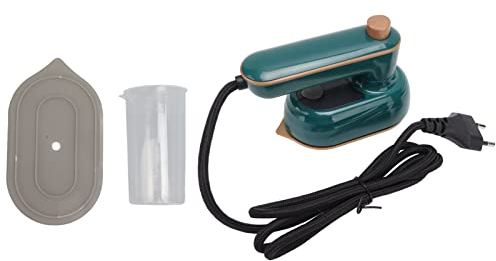 ANKROYU Mini Dampfbügeleisen, Tragbare Nass Und Trockenschleuder Bügelmaschine Zum Entfernen von Falten aus Der Kleidung Für Wohnheim, Zuhause Und Reisen(110 240V UE)