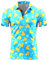 Golf-Shirts für Herren, Bierhemd, trockene Passform, kurzärmelig, lustiges Herren-Golf-Shirt, Hawaii-Hemden, 11-Duck Blue Pattern, XX-Large