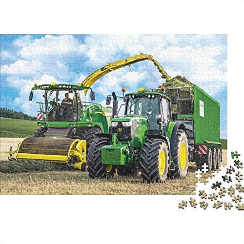 Traktoren Puzzle 1000 Teile für Erwachsene - Impossible DIY Geschicklichkeitsspiel für Die Ganze Familie (75x50cm)