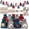 DKDDSSS 24 PCS Adventskalender zum Befüllen, Weihnachtskalender Zum Befüllen, Adventskalender Selber Befüllen, 2023 Weihnachtskalender Stoffsäckchen zum Selberfülle für Kinder Frauen Männer