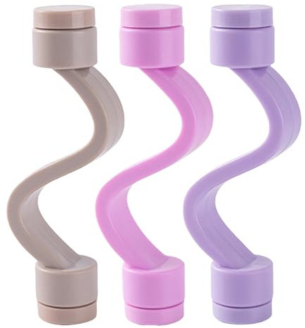 Sirseon Scheibentürstütze, Magnetische Scheibentürstütze - Magnetischer Sicherheits-Türstopper für Trockner - 3 Stück Waschmaschinen-Türstopper für Frontlader-Waschmaschinen