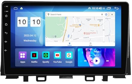 Navigatore GPS per Auto 9 Pollici Schermo Android 12 Supporto Bluetooth Carplay 5G WiFi FM/AM RDS Radio Controllo del Volante per KIA Rio 2017-2019