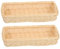 IMIKEYA 2pcs Handgefertigter Besteckkorb Aus Weide Für Küchenutensilien Organizer Spülmaschinen-aufbewahrungsregal Rattan- -/löffelhalter