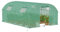FIVMEN Serre en film plastique - 3 x 4 m - Serre à tomates - 12 m² - Avec 4 fenêtres - Toit à tomates - Serre de jardin pour la culture et la culture des plantes