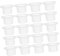 Holibanna 50 Pièces kit de vidange de pour camping-car tuyau Scellage robinet rondelles en caoutchouc plomberie rondelles d'étanchéité joints de plomberie Gel de silice blanche