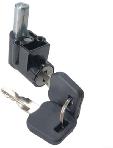 Oniissy Verrou de sécurité pour batterie | Serrure de sécurité pour batterie électrombile | avec 2 clés | pour moto, vélo électrique, scooter (20 mm)