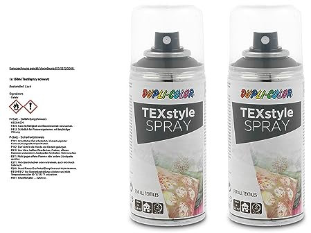 DUPLI COLOR 1x 150ml Textilspray schwarz 319914