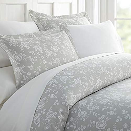 Linen Market Twin Duvet Cover (Light Gray) - Experience Hotel-Like Comfort with Unparalleled Softness, Exquisite Prints & Solid Colors for a Dreamy Bedroom – Duvet Cover Twin Set with 1 Pillow Sham