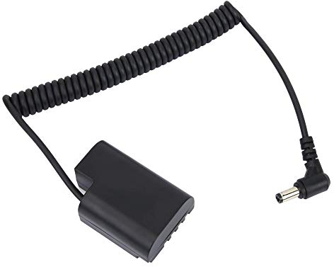 VBESTLIFE DCC12 Dummy Battery, Power Dummy Battery Replacement Adapter for Panasonnic GH3 GH4 GH5 GH5S Cameras