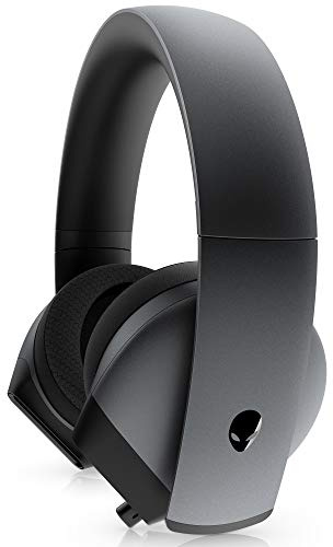 ALIENWARE 7.1 Gaming Headset High-Resolution Noise Canceling Microphone Included 3.5mm USB (DAC) AW510H Dark Side of the Moon 2-Year Warranty