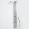 Milano Easton Modern Exposed Thermostatic Shower Tower Panel Rainfall Head Handset Body Jets - Chrome