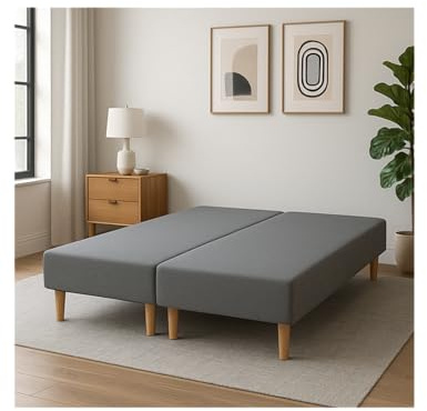 Sommier tapissier 70x200x2 (140x200) Gris