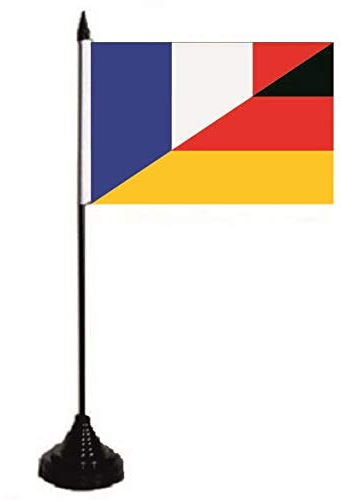 Tischflagge Frankreich-Deutschland Fahne Flagge Tischfahne 10 x 15 cm