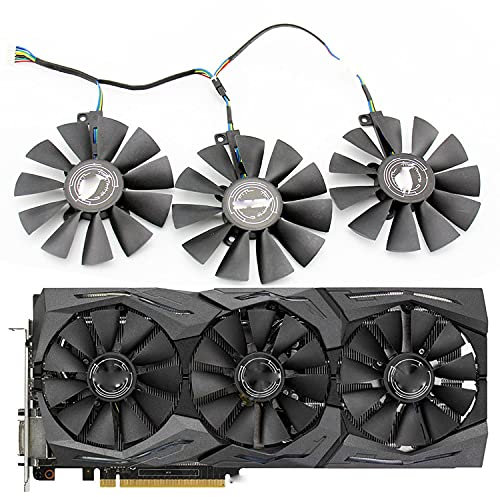 Dotodo 87MM FDC10U12S9-C FDC10H12S9-C Graphics Card Fans GPU Cooler for ASUS GTX 980 Ti R9 390X 390 GTX 1060 1070 1080 Ti RX 480 RX480 Graphics Card Cooling Fan