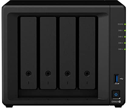 Synology DS920+(8G) Synology RAM 4-Bay 8TB Bundle mit 4X 2TB WD Red Plus