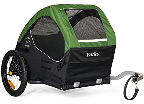 Burley Unisex – Erwachsene TailWagon Lastenfahrradanhänger, Schwarz/Grün, Einheitsgroße