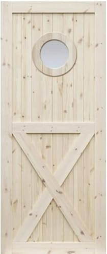 Innenhölzerne Schiebetür des Loft-Loft-OX mit Glas (60-644 x 2025 mm)