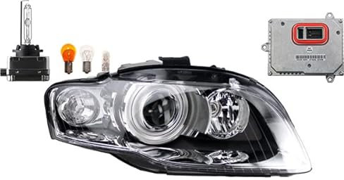 Johns, Scheinwerfer passend für A4 8E 11/04-06/08 rechts + Leuchtmi. + Steuergerät
