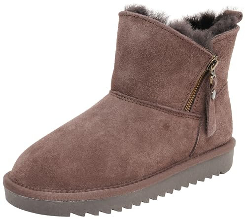 ARA Damen Alaska Stiefelette, Choko, 36 EU Weit