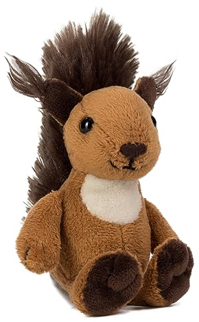 Schaffer Knuddel mich! Magnet Kuscheltier Eichhörnchen Luzy, 12x6x8 cm