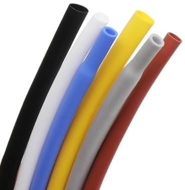 ICOBES Silicone Heat Shrink Tube 0.8~30mm Diameter Flexible Cable Sleeve Insulated 2500V High Temperature Soft DIY Wire Wrap Protector Red, White, Blue (Color : Blue, Size : 6mm)