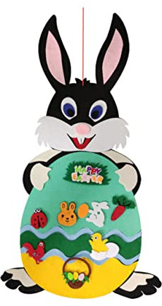 Toyvian 1 Satz Osterhase Kinder Ostern Nähhandwerk Diy Osterdekorationen Osterkorb Osterwanddekoration Spielzeughase Kinder Ostern Nähen Osterschmuck Aus Filz Gäste Puzzle Gefühlt