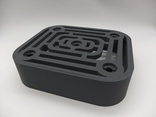 Supporto per Kenwood Chef per 5 accessori Art Deco Style (grigio scuro)