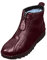 LOIJMK Schaftweite 45 Schuhe Schlauch Reißverschluss Stiefel Winter Baumwolle Plus Freizeit Niedrig Gepolsterte Samt Damen Schnee Damenstiefel Langlaufski Set Damen Klassisch Mit Bindung (Wine, 39)