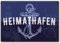 LANOLU Kühlschrankmagnete lustig- Heimathafen - Maritime Geschenke- lustige Magnete mit Sprüchen und witzigen Motiven 8x5,5cm