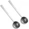 2Pcs 15ml Coffee Scoop with Long Handle, Stainless Steel Coffee Measuring Spoon, Measuring Tablespoon for Coffee Milk Tea, Kitchen Tools 1 Tablespoon & Long Handle