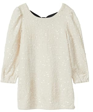 s.Oliver Ausgestelltes Samtkleid mit Pailletten, Cut-Out und Schleife