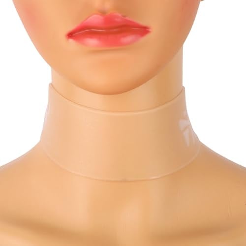 5 Stück Silikon Hals Falten Pflaster, Wiederverwendbare Anti-Aging Silikon Pads für Hals Falten Über Nacht Haut Straffend & Festigend Glättet Feine Linien