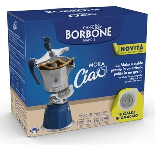 CAFFETTIERA PER CIALDE MOKACIAO - ADATTA ALL'INDUZIONE